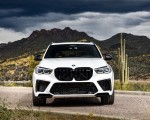 2020 BMW X5 M Competition (Color: Mineral White; US-Spec) Front Wallpapers 150x120