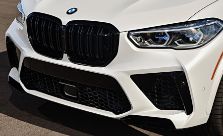 2020 BMW X5 M Competition (Color: Mineral White; US-Spec) Grill Wallpapers 450x275 (184)