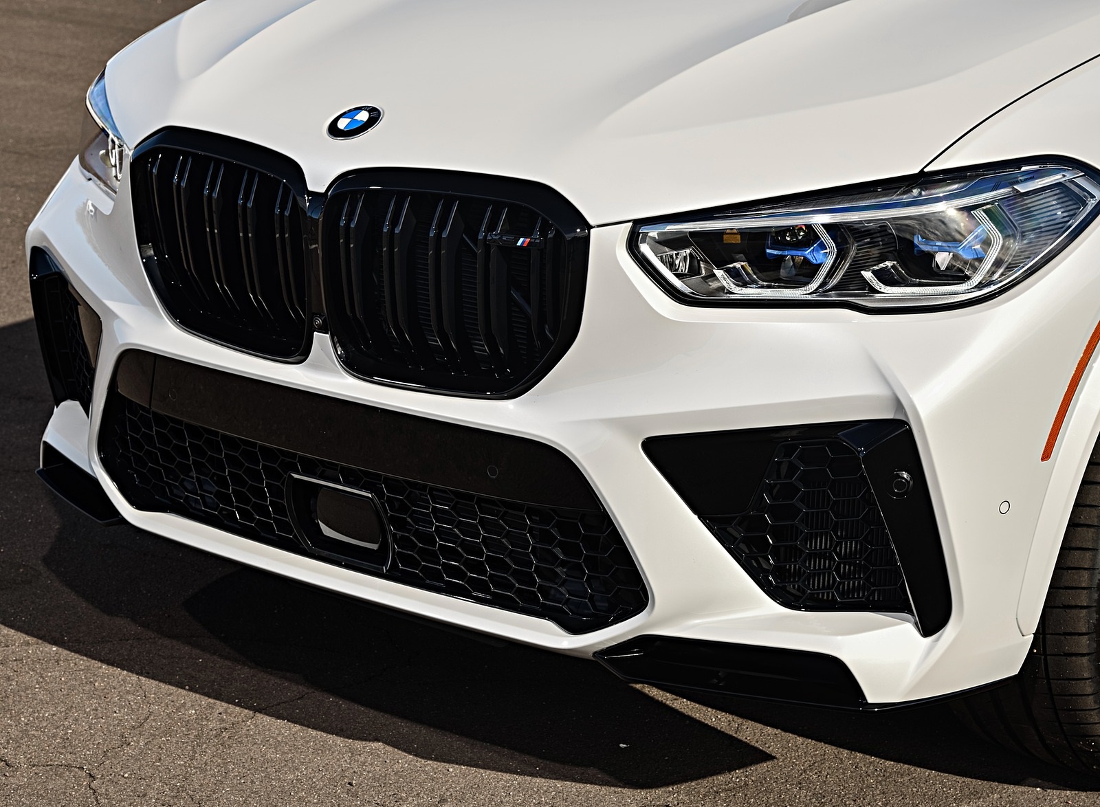 2020 BMW X5 M Competition (Color: Mineral White; US-Spec) Grill Wallpapers #184 of 196