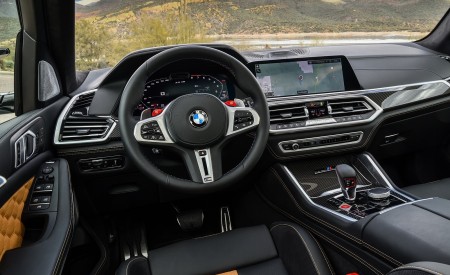 2020 BMW X5 M Competition (Color: Mineral White; US-Spec) Interior Wallpapers 450x275 (188)