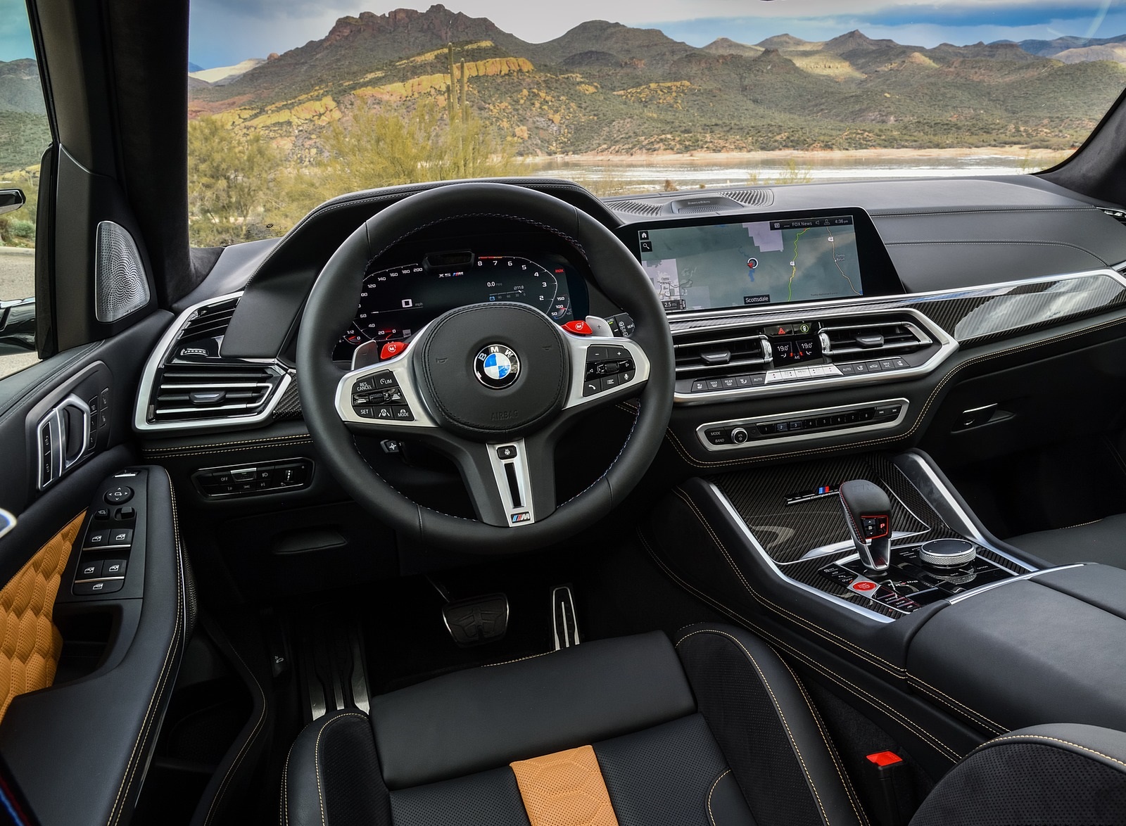 2020 BMW X5 M Competition (Color: Mineral White; US-Spec) Interior Wallpapers #188 of 196