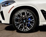 2020 BMW X5 M Competition (Color: Mineral White; US-Spec) Wheel Wallpapers 150x120