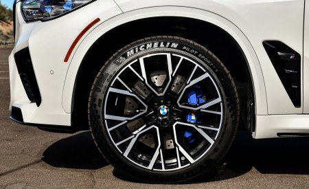 2020 BMW X5 M Competition (Color: Mineral White; US-Spec) Wheel Wallpapers 450x275 (180)