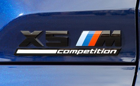 2020 BMW X5 M Competition (Color: Tanzanit Blue Metallic; US-Spec) Detail Wallpapers 450x275 (77)