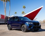 2020 BMW X5 M Competition (Color: Tanzanit Blue Metallic; US-Spec) Front Three-Quarter Wallpapers 150x120 (49)