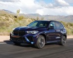 2020 BMW X5 M Competition (Color: Tanzanit Blue Metallic; US-Spec) Front Three-Quarter Wallpapers 150x120