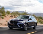 2020 BMW X5 M Competition (Color: Tanzanit Blue Metallic; US-Spec) Front Three-Quarter Wallpapers 150x120