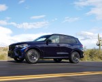 2020 BMW X5 M Competition (Color: Tanzanit Blue Metallic; US-Spec) Front Three-Quarter Wallpapers 150x120