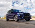 2020 BMW X5 M Competition (Color: Tanzanit Blue Metallic; US-Spec) Front Three-Quarter Wallpapers 150x120 (23)
