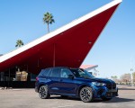 2020 BMW X5 M Competition (Color: Tanzanit Blue Metallic; US-Spec) Front Three-Quarter Wallpapers 150x120