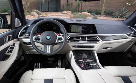 2020 BMW X5 M Competition (Color: Tanzanit Blue Metallic; US-Spec) Interior Cockpit Wallpapers 450x275 (83)