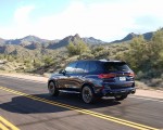 2020 BMW X5 M Competition (Color: Tanzanit Blue Metallic; US-Spec) Rear Three-Quarter Wallpapers 150x120