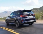 2020 BMW X5 M Competition (Color: Tanzanit Blue Metallic; US-Spec) Rear Three-Quarter Wallpapers 150x120