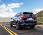 2020 BMW X5 M Competition (Color: Tanzanit Blue Metallic; US-Spec) Rear Three-Quarter Wallpapers 150x120 (39)