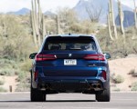 2020 BMW X5 M Competition (Color: Tanzanit Blue Metallic; US-Spec) Rear Wallpapers 150x120