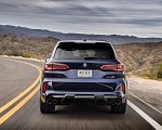 2020 BMW X5 M Competition (Color: Tanzanit Blue Metallic; US-Spec) Rear Wallpapers 150x120