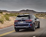 2020 BMW X5 M Competition (Color: Tanzanit Blue Metallic; US-Spec) Rear Wallpapers 150x120 (9)