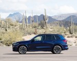2020 BMW X5 M Competition (Color: Tanzanit Blue Metallic; US-Spec) Side Wallpapers 150x120