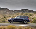 2020 BMW X5 M Competition (Color: Tanzanit Blue Metallic; US-Spec) Side Wallpapers 150x120