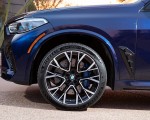 2020 BMW X5 M Competition (Color: Tanzanit Blue Metallic; US-Spec) Wheel Wallpapers 150x120