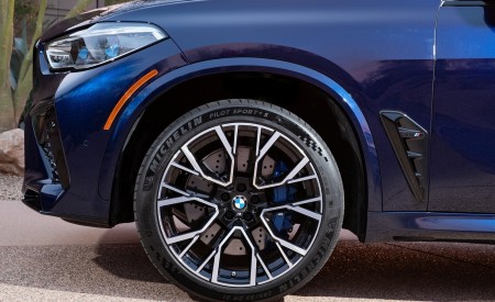2020 BMW X5 M Competition (Color: Tanzanit Blue Metallic; US-Spec) Wheel Wallpapers 450x275 (73)
