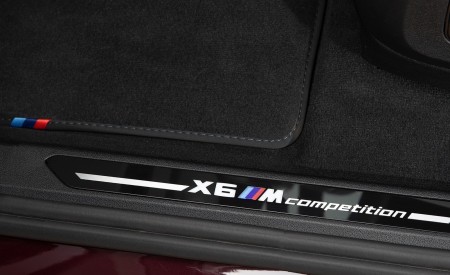 2020 BMW X6 M Competition (Color: Ametrine Metallic; US-Spec) Door Sill Wallpapers 450x275 (124)