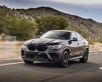 2020 BMW X6 M Competition (Color: Ametrine Metallic; US-Spec) Front Three-Quarter Wallpapers 150x120 (3)