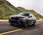 2020 BMW X6 M Competition (Color: Ametrine Metallic; US-Spec) Front Three-Quarter Wallpapers 150x120