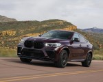 2020 BMW X6 M Competition (Color: Ametrine Metallic; US-Spec) Front Three-Quarter Wallpapers 150x120