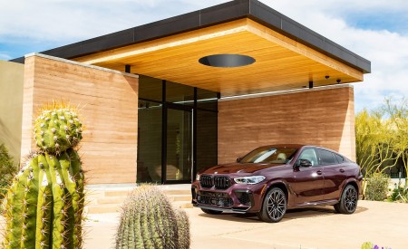 2020 BMW X6 M Competition (Color: Ametrine Metallic; US-Spec) Front Three-Quarter Wallpapers 450x275 (82)