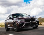 2020 BMW X6 M Competition (Color: Ametrine Metallic; US-Spec) Front Three-Quarter Wallpapers 150x120