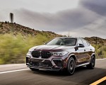 2020 BMW X6 M Competition (Color: Ametrine Metallic; US-Spec) Front Three-Quarter Wallpapers 150x120