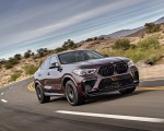 2020 BMW X6 M Competition (Color: Ametrine Metallic; US-Spec) Front Three-Quarter Wallpapers 150x120