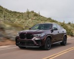 2020 BMW X6 M Competition (Color: Ametrine Metallic; US-Spec) Front Three-Quarter Wallpapers 150x120