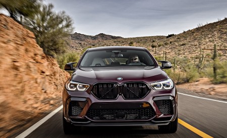 2020 BMW X6 M Competition (Color: Ametrine Metallic; US-Spec) Front Wallpapers 450x275 (48)