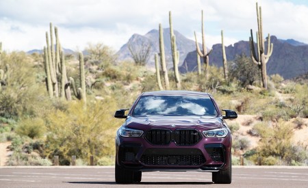 2020 BMW X6 M Competition (Color: Ametrine Metallic; US-Spec) Front Wallpapers 450x275 (74)