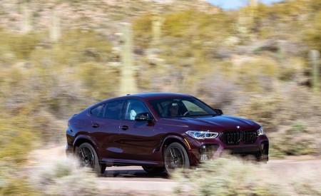 2020 BMW X6 M Competition (Color: Ametrine Metallic; US-Spec) Front Wallpapers 450x275 (63)