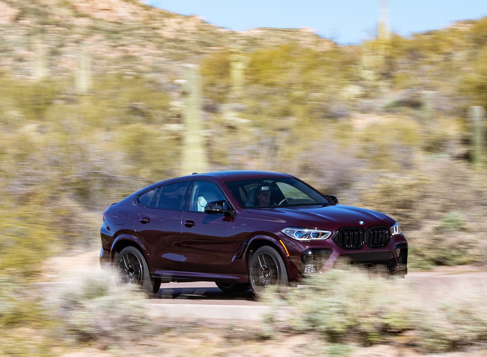 2020 BMW X6 M Competition (Color: Ametrine Metallic; US-Spec) Front Wallpapers #63 of 206