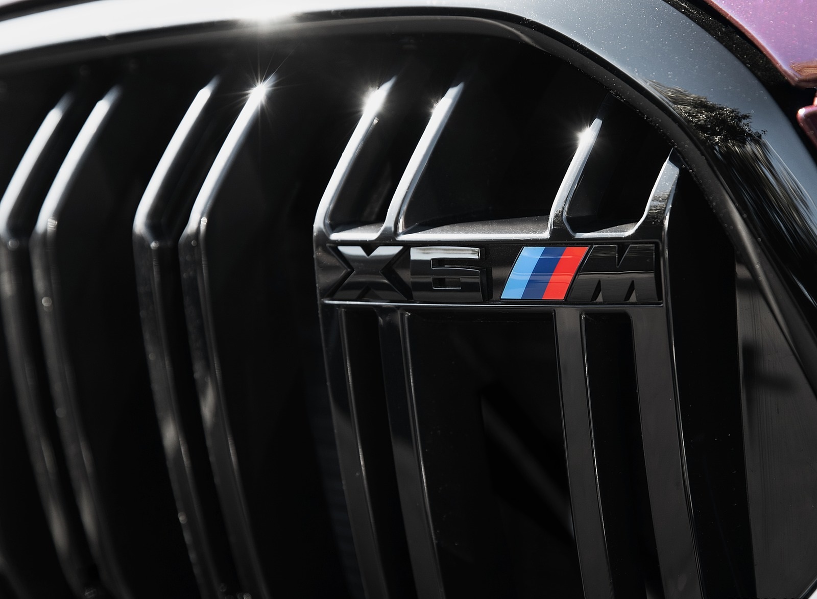 2020 BMW X6 M Competition (Color: Ametrine Metallic; US-Spec) Grill Wallpapers #95 of 206