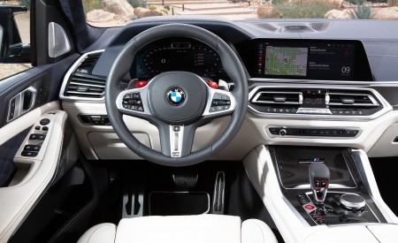 2020 BMW X6 M Competition (Color: Ametrine Metallic; US-Spec) Interior Cockpit Wallpapers 450x275 (117)