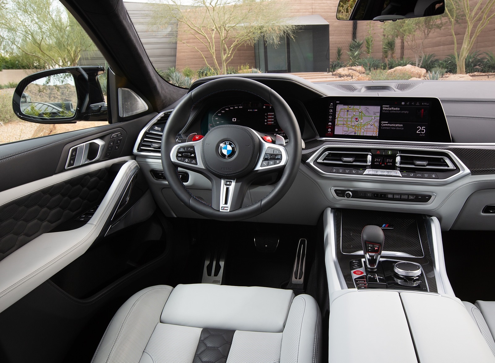 2020 BMW X6 M Competition (Color: Ametrine Metallic; US-Spec) Interior Wallpapers #125 of 206
