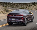 2020 BMW X6 M Competition (Color: Ametrine Metallic; US-Spec) Rear Wallpapers 150x120