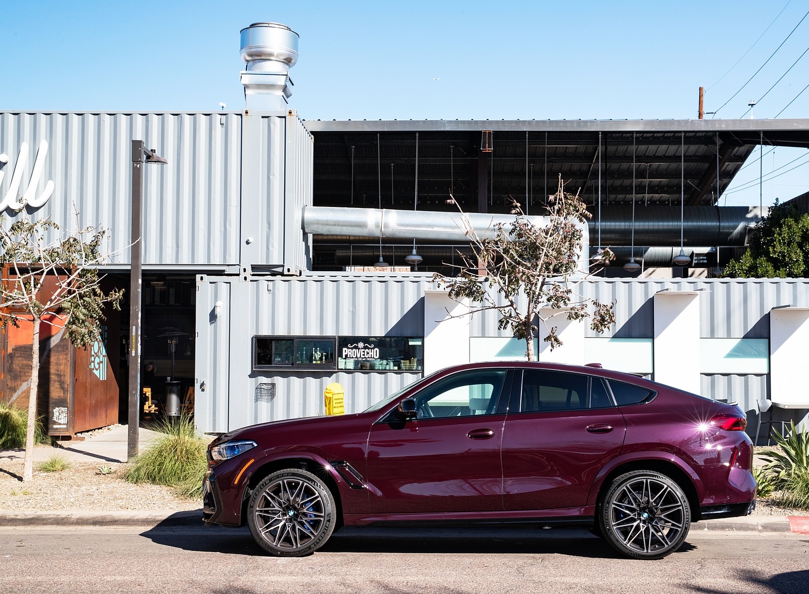 2020 BMW X6 M Competition (Color: Ametrine Metallic; US-Spec) Side Wallpapers #92 of 206