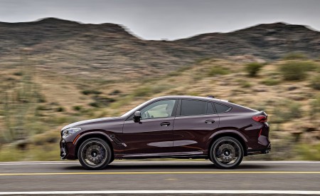 2020 BMW X6 M Competition (Color: Ametrine Metallic; US-Spec) Side Wallpapers 450x275 (50)