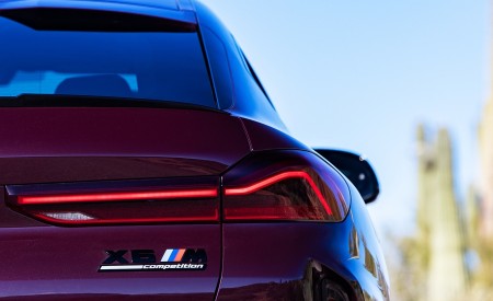 2020 BMW X6 M Competition (Color: Ametrine Metallic; US-Spec) Tail Light Wallpapers 450x275 (97)