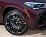 2020 BMW X6 M Competition (Color: Ametrine Metallic; US-Spec) Wheel Wallpapers 150x120