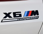 2020 BMW X6 M Competition (Color: Mineral White Metallic; US-Spec) Badge Wallpapers 150x120
