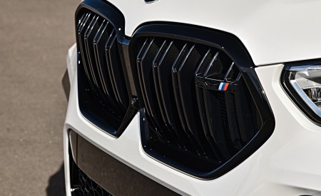 2020 BMW X6 M Competition (Color: Mineral White Metallic; US-Spec) Grill Wallpapers 450x275 (194)