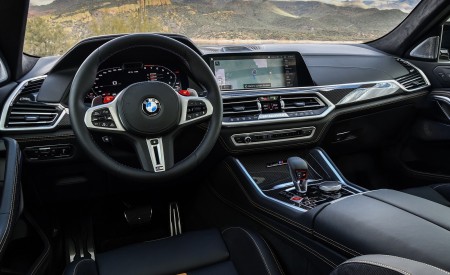 2020 BMW X6 M Competition (Color: Mineral White Metallic; US-Spec) Interior Wallpapers 450x275 (201)