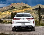 2020 BMW X6 M Competition (Color: Mineral White Metallic; US-Spec) Rear Wallpapers 150x120